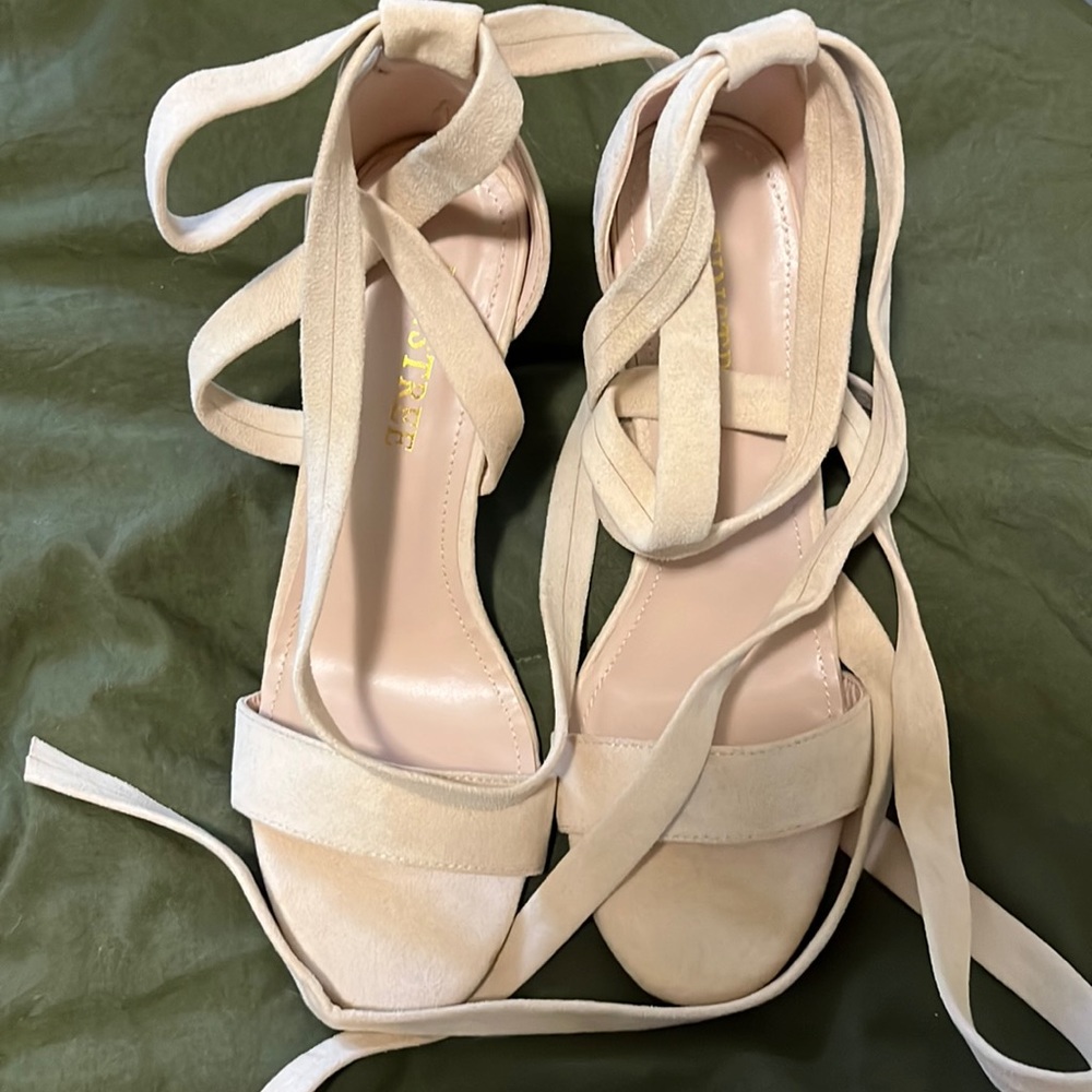 Lace up heels from Tinstree